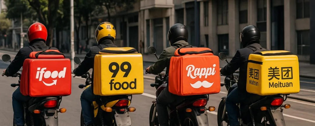 Entregador de delivery do Gois